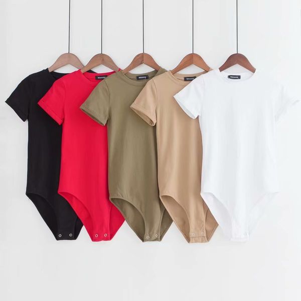 

small round collar play high density cotton pure colors render half sleeve of cultivate morality short sleeve t-shirt, White