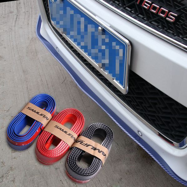 

front lip anticollision block glue upgraded car front shovel side skirt edge anticollision oak block glue carbon a