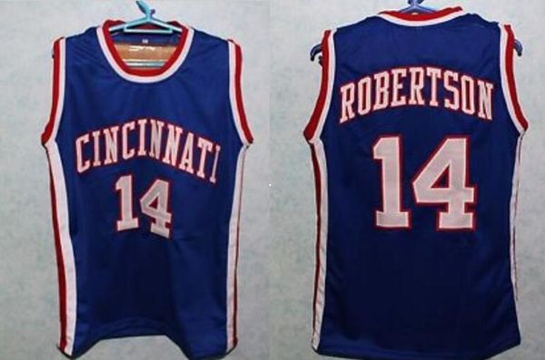 

custom men youth women #14 oscar robertson cincinnati royals basketball jersey size s-4xl or custom any name or number jersey, Black
