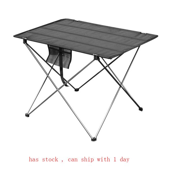 

portable foldable table camping outdoor furniture computer bed tables picnic 6061 aluminium alloy ultra light folding desk