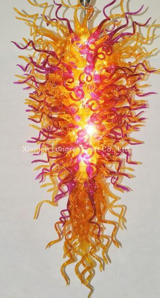

lamps 110v/120v led bulbs 100% handmade big size fashion hand blown pendant lamp as party decoration
