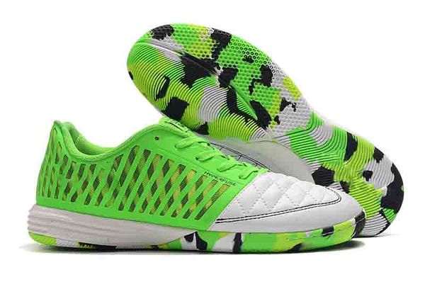 

2019 mens soccer cleats lunar gato ii ic indoor soccer shoes md leather skin football boots tacos de futbol