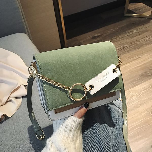 

2019 новый корейский моды диких сумка плеча messenger сумка женщин сумка свободного покроя небольшой площади пу