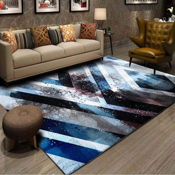 Nordic Abstract Flower Art Carpets For Living Room Bedroom Area Rugs Fashion Home Decor Large Floor Rug Child Play Climbing Mats Durkan Carpet Berber