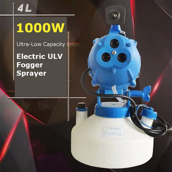 

4l ultra-low capacity electric ulv fogger sprayer mosquito killer disinfection machine fight portable spraying tools