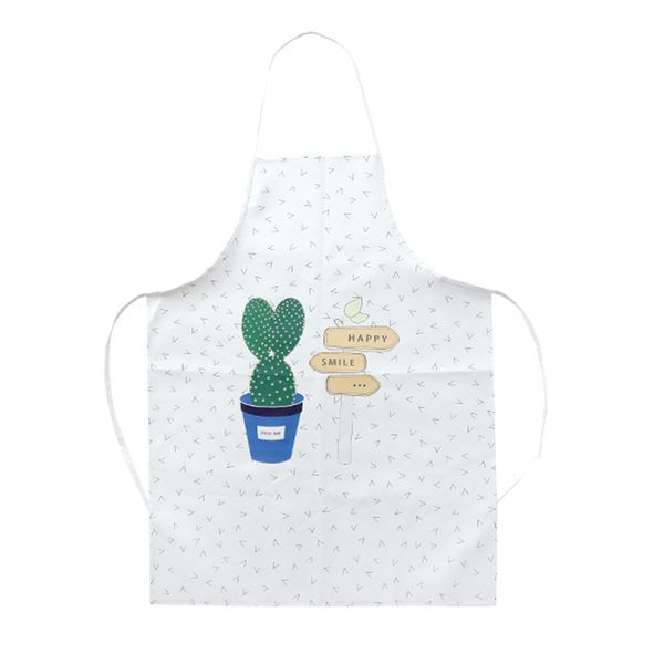 

apron nordic style pu cartoon pattern anti-fouling bakery kitchen home apron pi669