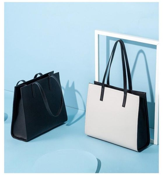 

2019 new fashion handbag women's leather large capacity shoulder bag travel short distance tote bag