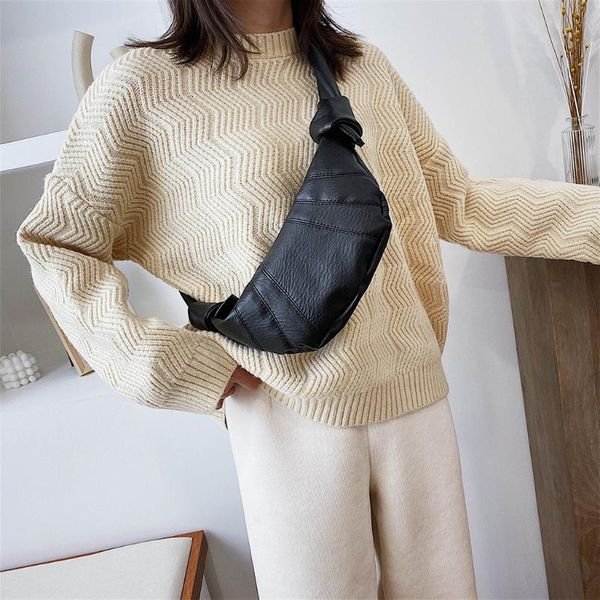 

chest pack 2020 women bag purse large capacity solid handbag crossbody bags for women bolsa feminina