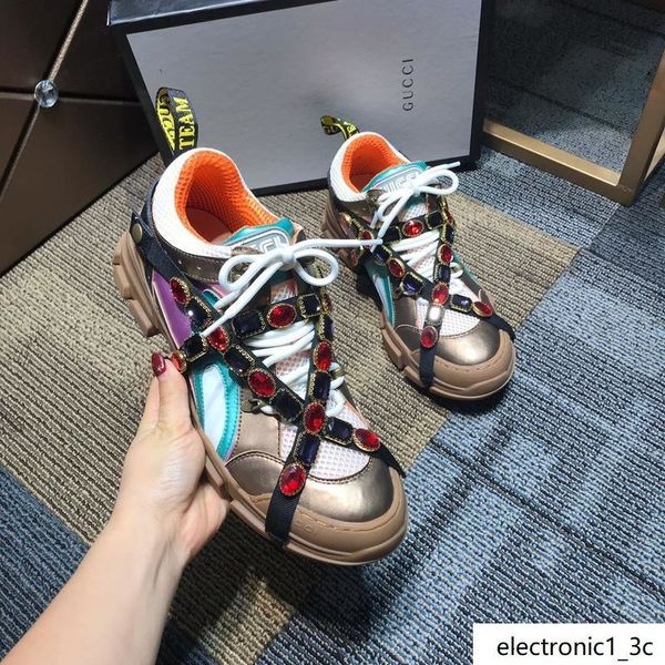 

iduzi luxurious triple s designers low old dad sneaker combination soles boots mens womens casual shoes high size 35-45