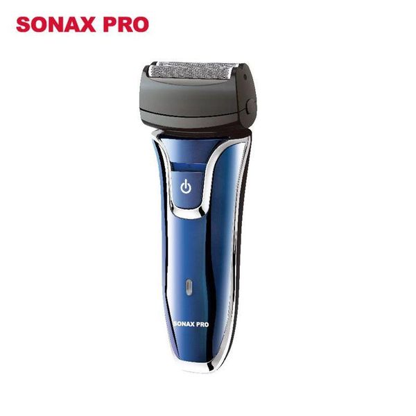 

sonax pro electric shaver reciprocating double mesh shaver men's charging beard dhl ing