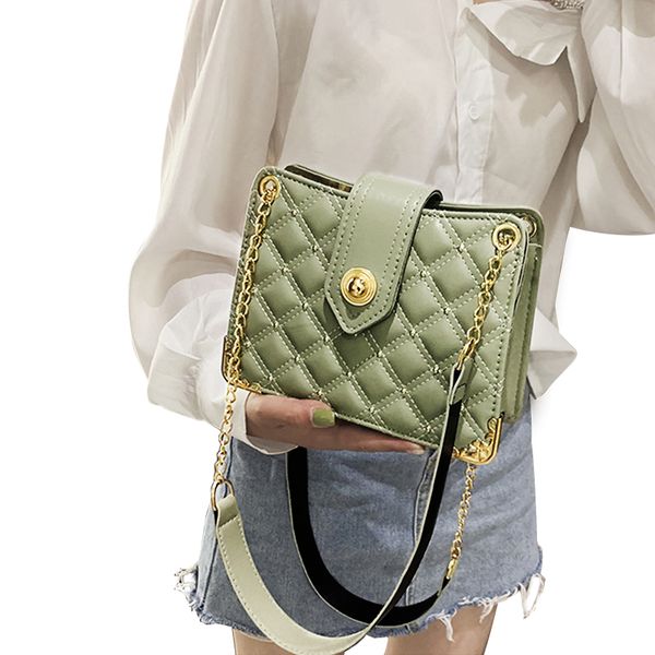 

женщины сумки сетка thread rivet crossbody-мешок цепи плечо-сумка с металлическим цветком пограничных белого классической площади ковш сумко