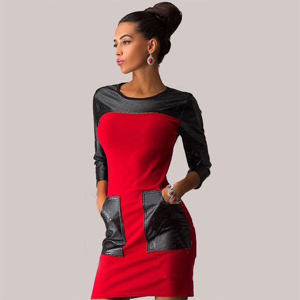 

spring / summer 2020 women's new slim fit hip pack dress, Black;gray