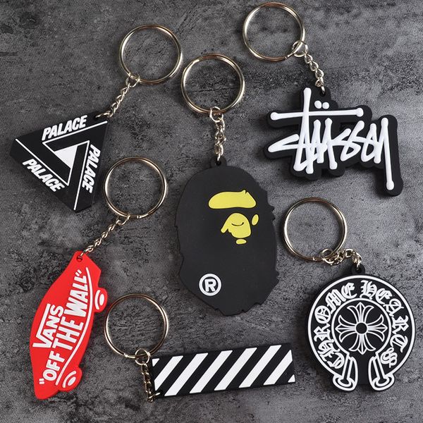 

Keychain cell phone trap charm fa hion brand up cell phone acce orie univer al lanyard car key chain multicolor