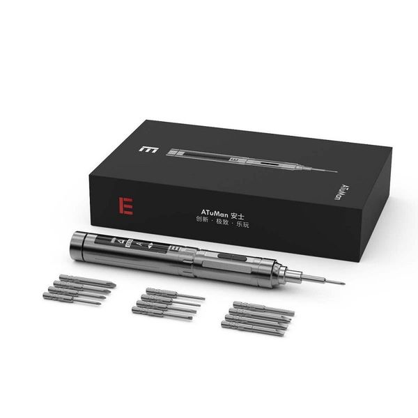 

mini rechargeable electric screwdriver with mobile phone repair kit portable bag opener