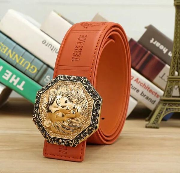 

the selling new classic brand belt medusa leather ceinture commercial fashion casual belt for men and women designers jean belt, Black;brown