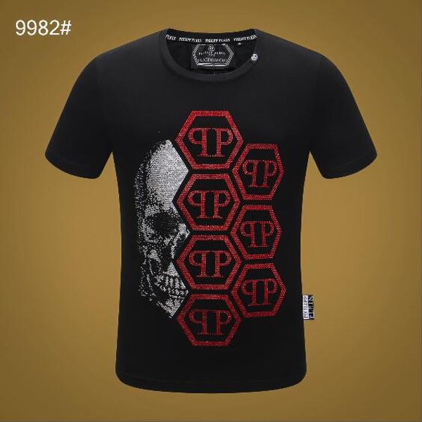 

2019 brand design summer street wear europe fashion men cotton tshirt casual short sleeve tee t-shirt #9920, White;black