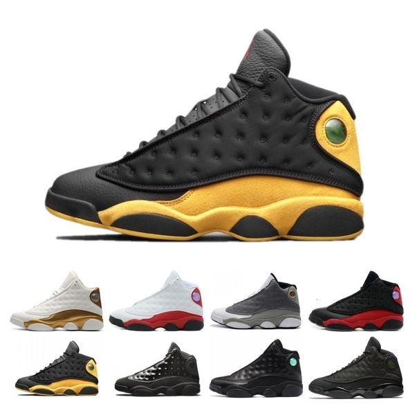 

Классика 13 13s Лейкерс соперники атмосфера серый Фантом черный кот Мужчины Женщины баскетбольная обувь Air retro Jordan
