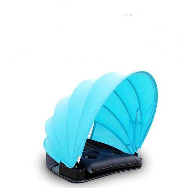 

mini ultralight beach tent single portable folding face sun shelter with inflatable pillow 50*50cm outdoor sunshelter 2 colors