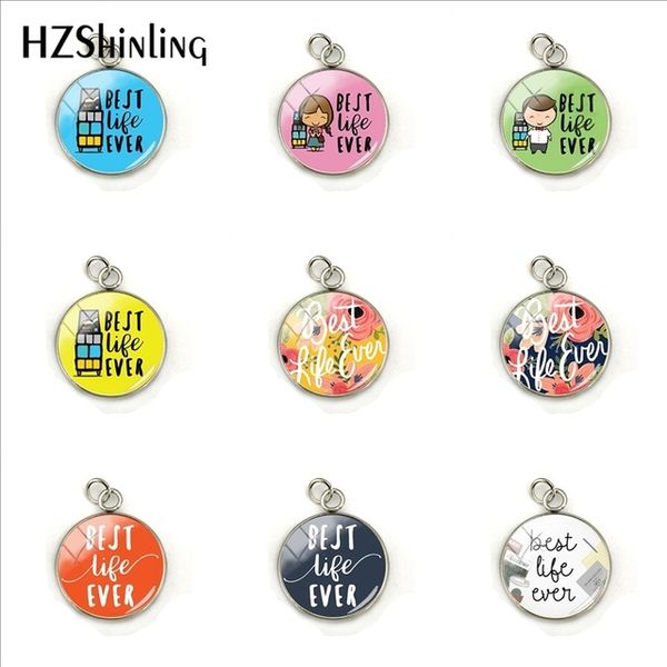 

beauty pendant life ever style glass cabochon stainless steel plated pendant charms jewelry handmade craft accessories, Bronze;silver