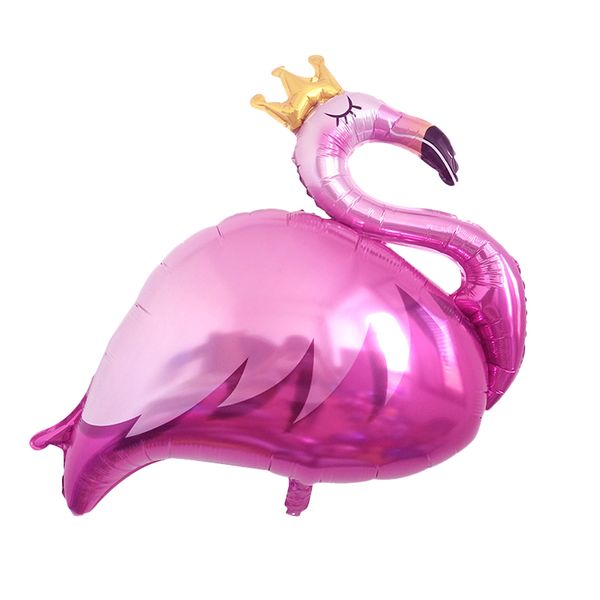 

kids party balloons foil mylar balloon, pink + white, for wedding parties