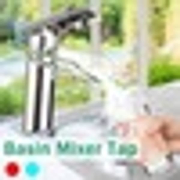 

modern glass waterfall bathroom faucet chrome brass basin sink mixer tap cold and single handle water faucet deck mounted