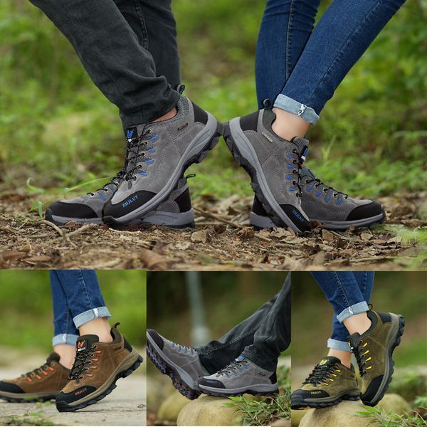 

fashion couple comfortable travel outdoor shoes wear non-slip hiking shoes