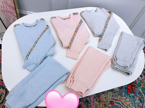 

2019 2pc et toddler kid nightgown children girl boy infant ca ual leepwear robe nightwear home thermal pajama et autumn, White