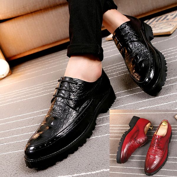 

british men's pointed red shoes the of stylist shoes brock inside casual, Black