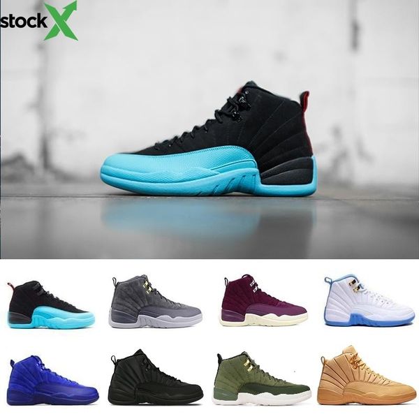 

12 wool men women basketball shoes 12s wool grey black college navy bulls glass of 2003 michigan nyc wool sports j12 seankers