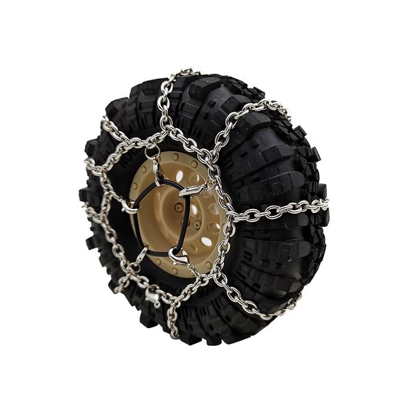 

simulation tire anti-slip snow chain for trx-4 scx10 d90 d110 rc car