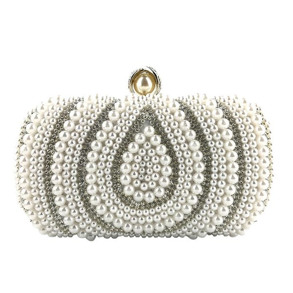 

women's clutch bag evening bag crystal beaded clutch evening dress chain mini female send opponent bag#20