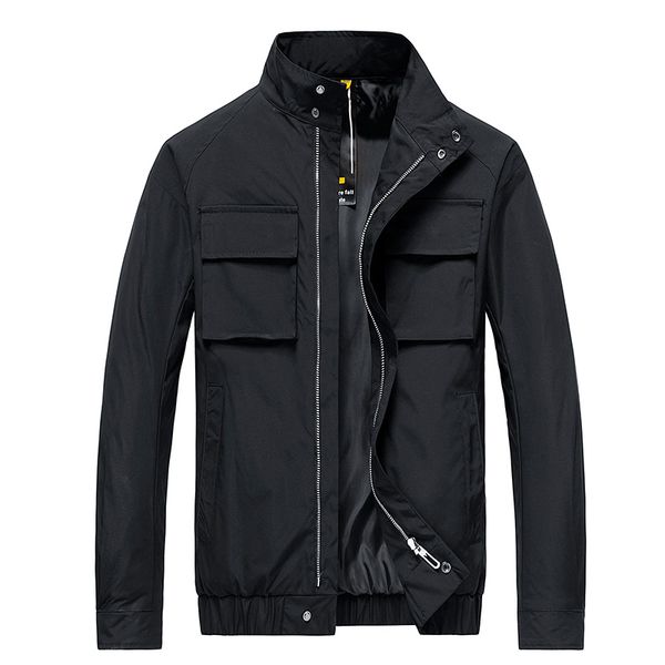 

casual jacket men spring autumn outerwear mens jacket and coat male for mens clothing chaqueta casual hombres, Black;brown