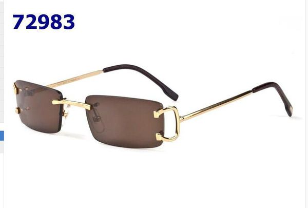 

2019 women fashion optical glasses frame designer eyewear glasses square meatl frame eyeglasses frame come with red box 6205247, White;black
