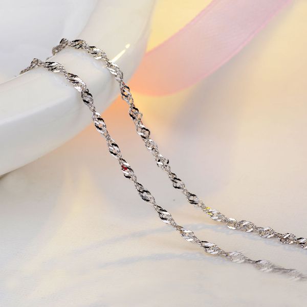 

silver necklaces for women s925 ladies long clavicle necklace 925 sterling silver europe and america style anniversary necklaces