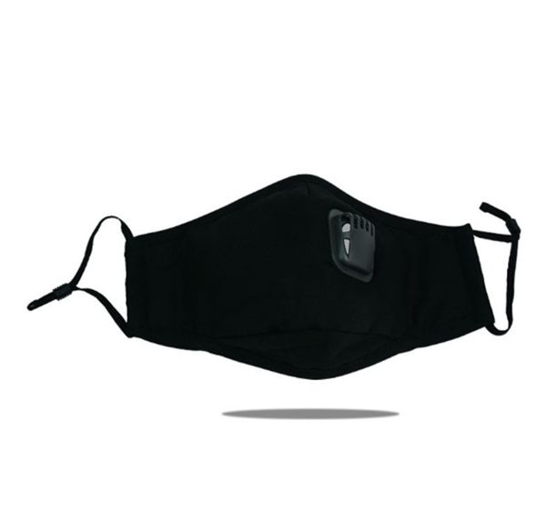 

cotton face mask with changeable filter anti dust haze pm2.5 protective soft cotton washable reusable adultface mask breathing air valve