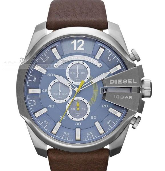 

Лучший бренд автоматические часы стали мужской кожаный ремешок 52 мм большой цифе