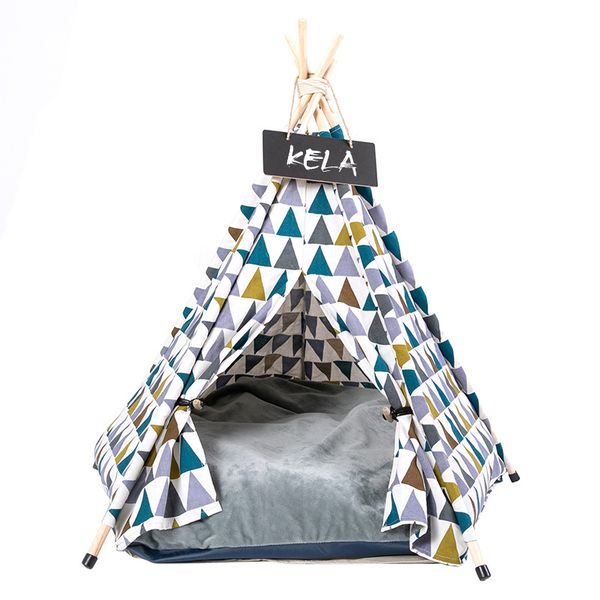 

2019 new cozy dog tents houses dog bed + tent kennel pet removable travel outdoor indoor pet house tent wood kennel house