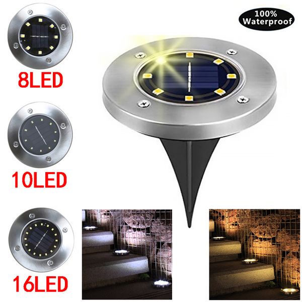 

solar led outdoor lighting 8/10/16 led solar powered ground light waterproof solar lawn garden lights for home yard driveway lawn road