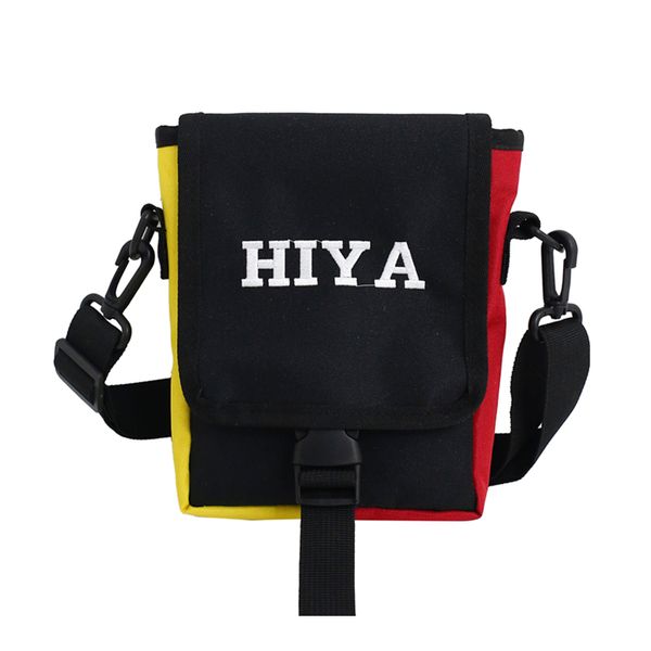 

new street trend canvas bag men small satchel couple shoulder bag disco messenger men's and women ins hot