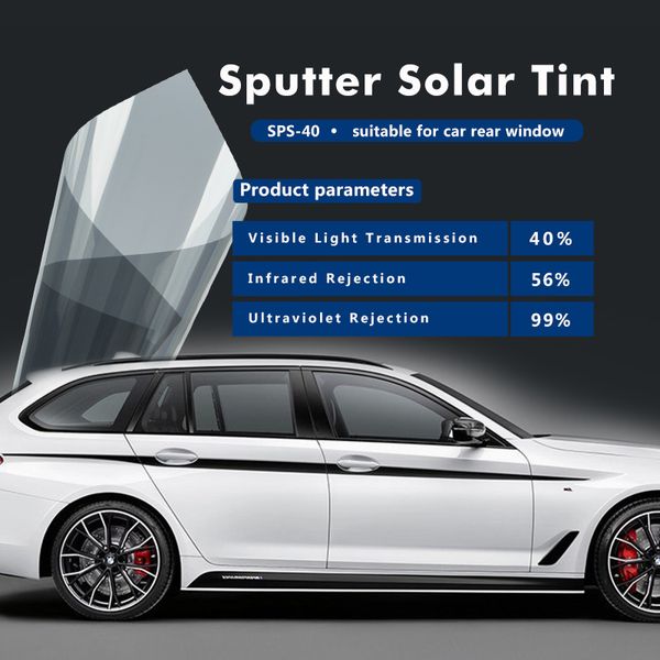 

sputtered solar window glass pchromic window film with 60inx25ft