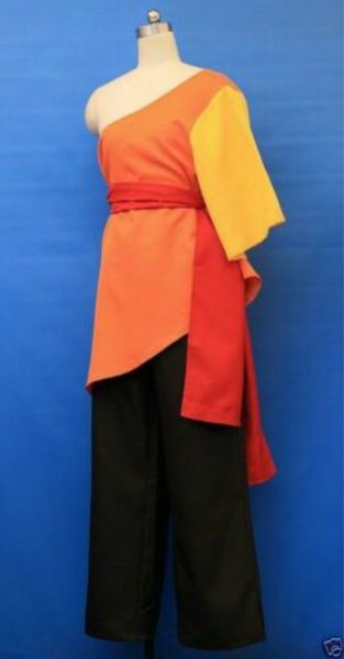 

new custom-made avatar the last airbender aang cosplay costume ing, Black;red