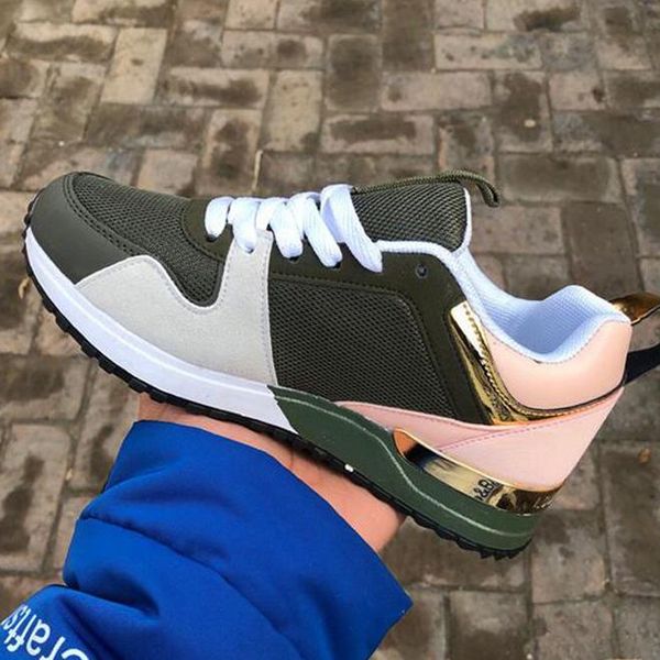 

бесплатная доставка 2019 повседневная обувь для мужчин женщин низким вырезать убежать тапки тренер обувь открытый мужской обуви кроссовки za, Black