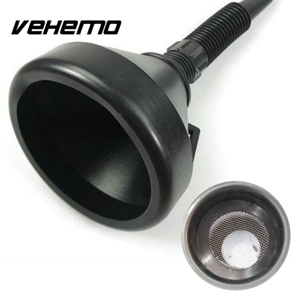 

oil water funnel with screen filter tubing tube kit heavy duty plastic for car