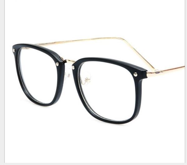

fashion style, men's and women's literary and artistic style, thin face, computer flat glasses, large frame glasses can be matched, White;black
