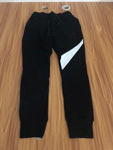 

designer jogger pants new arrival mens brand sports pants full length casual active men trouser casualxc, Black