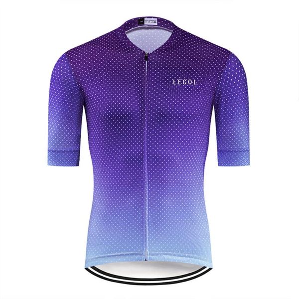 

lecol short sleeve cycling jerseys fit comfortable sun-protective road bike mtb jersey summer autumn jerseys, Black;red