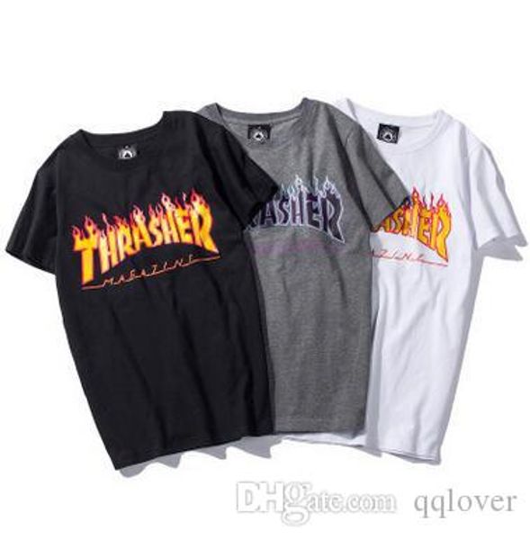 

2018 популярные logo противопожарные печать футболки классический hiphop уличная футболки мужские шеи экипажа способа сыпучие тройники хорош, White;black