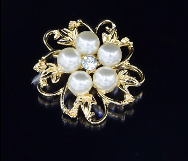 

women's new designer needle pearl embedded sweet flower temperament brooch fashion fashion ladies'clothes ladies' brooch pins, Gray