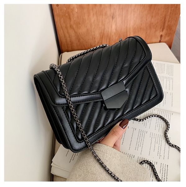 

quality vintage soft pu leather women's shoulder crossbody bags 2020 fashion handbag clutch ladies messenger bag female purse
