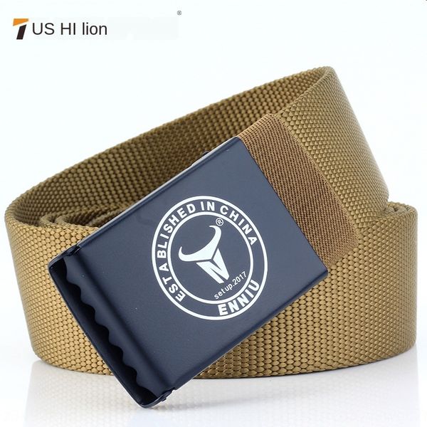 

invcn enniu plastic buckle outdoor nylon sports men's casual tactical enniu plastic buckle outdoor nylon sports canvas canvas men, Black;brown